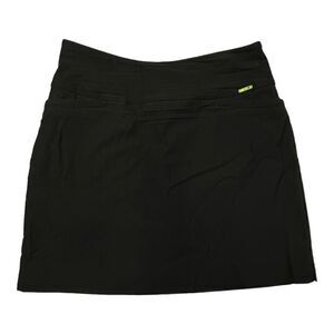 Swing Control Women's Pull-On Elastic Waistband Golf Skort Skirt Black Size 16